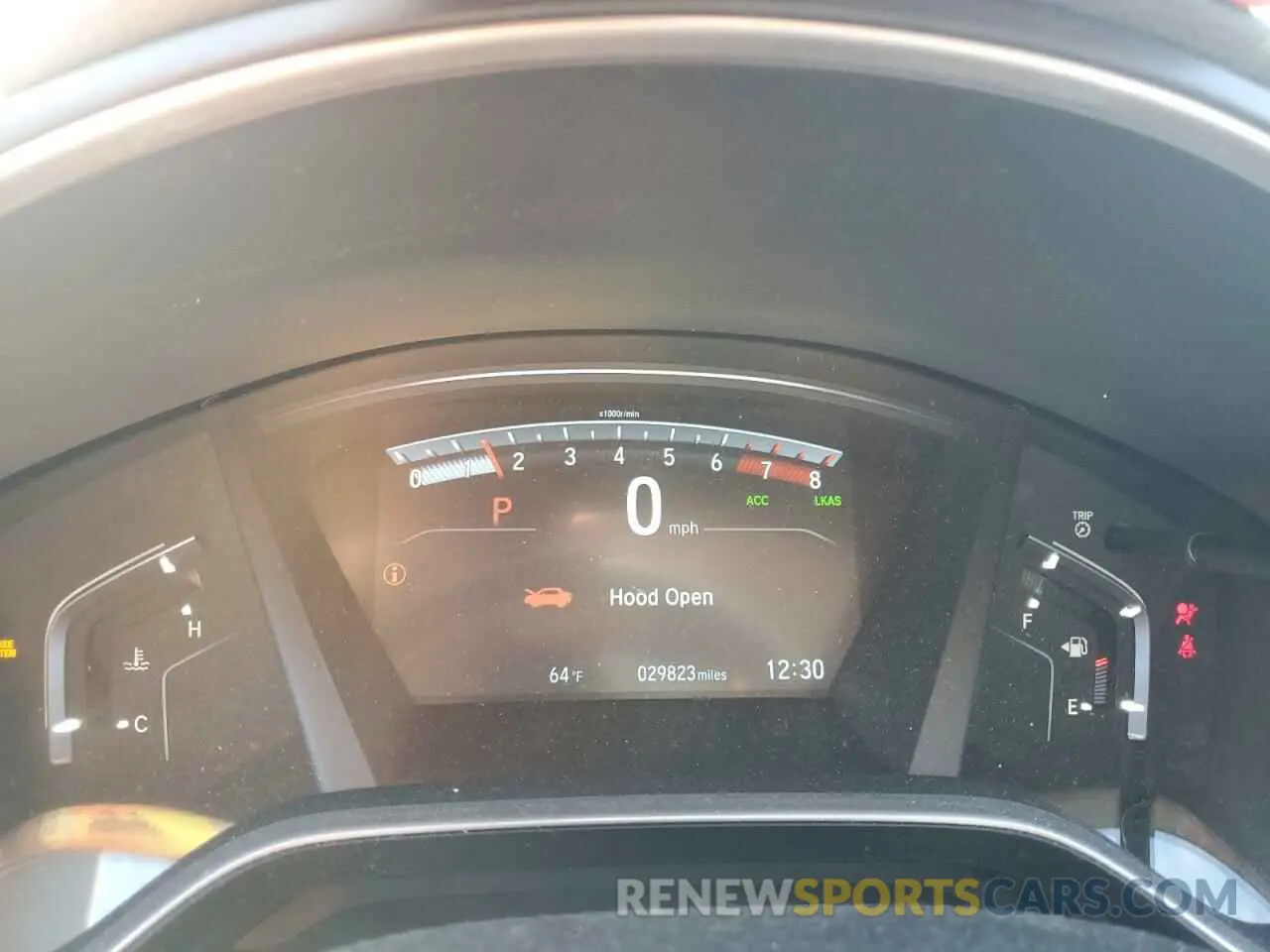 9 fotografías del automóvil dañado 2HKRW2H53LH690805 HONDA CRV 2020