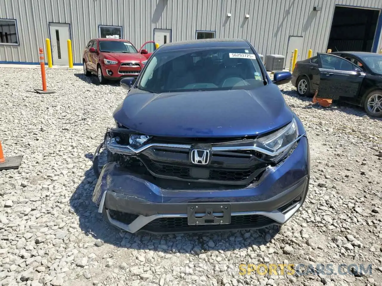 5 fotografías del automóvil dañado 2HKRW2H55LH667445 HONDA CRV 2020