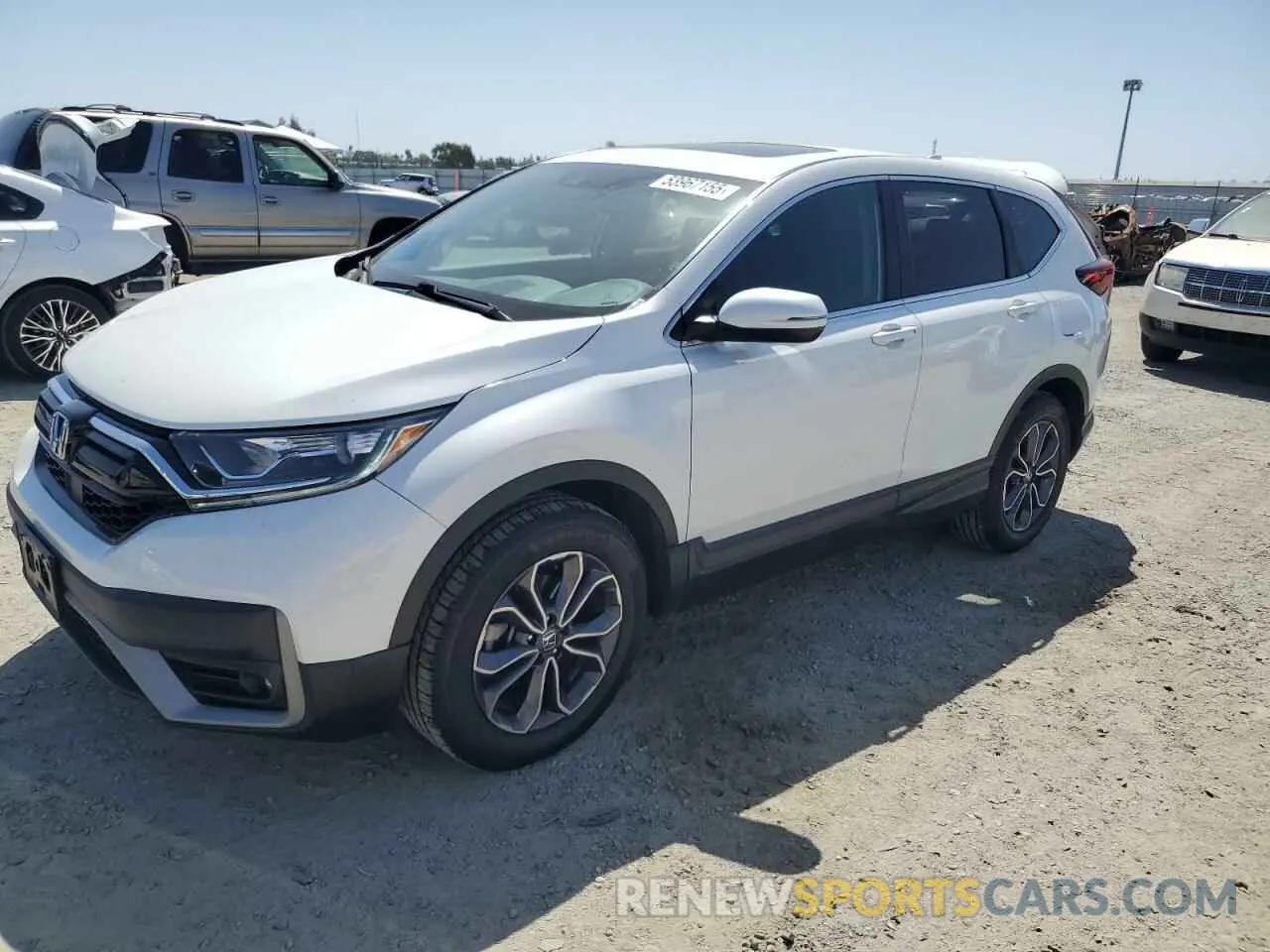 1 fotografías del automóvil dañado 2HKRW2H55LH689235 HONDA CRV 2020
