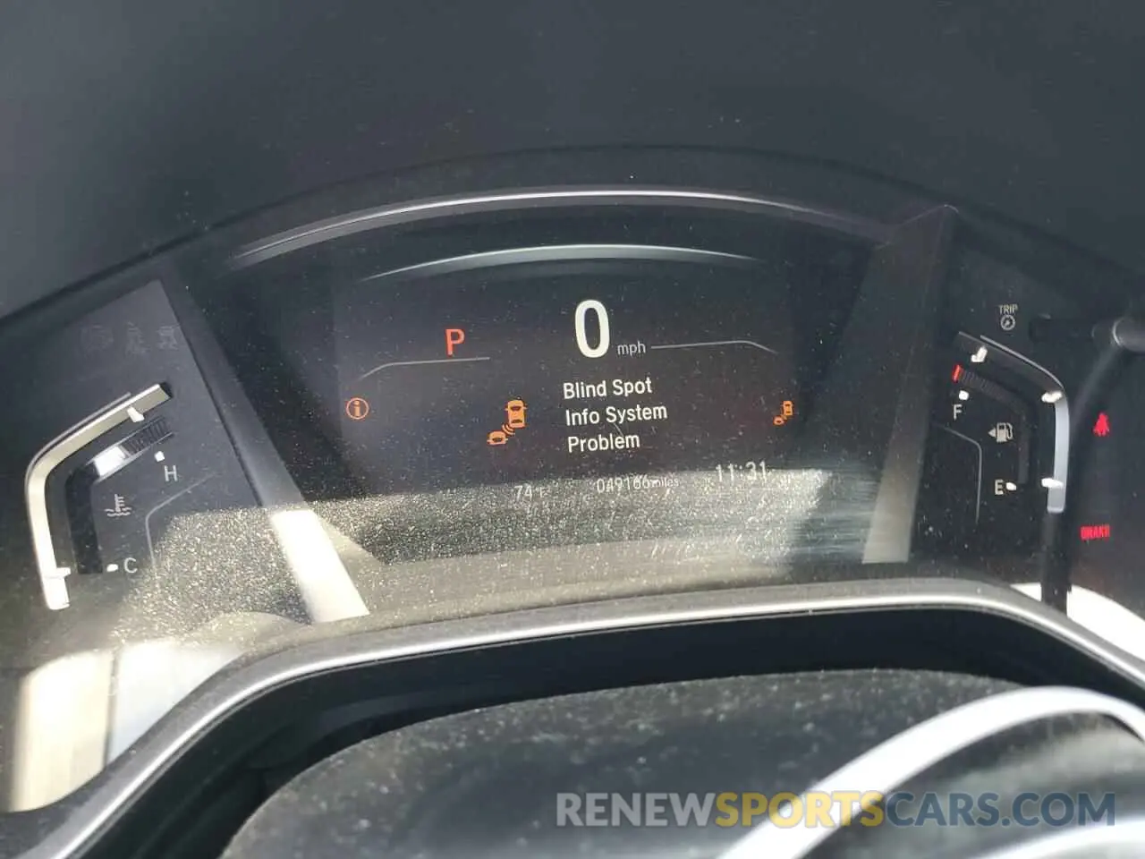 9 fotografías del automóvil dañado 2HKRW2H55LH689235 HONDA CRV 2020