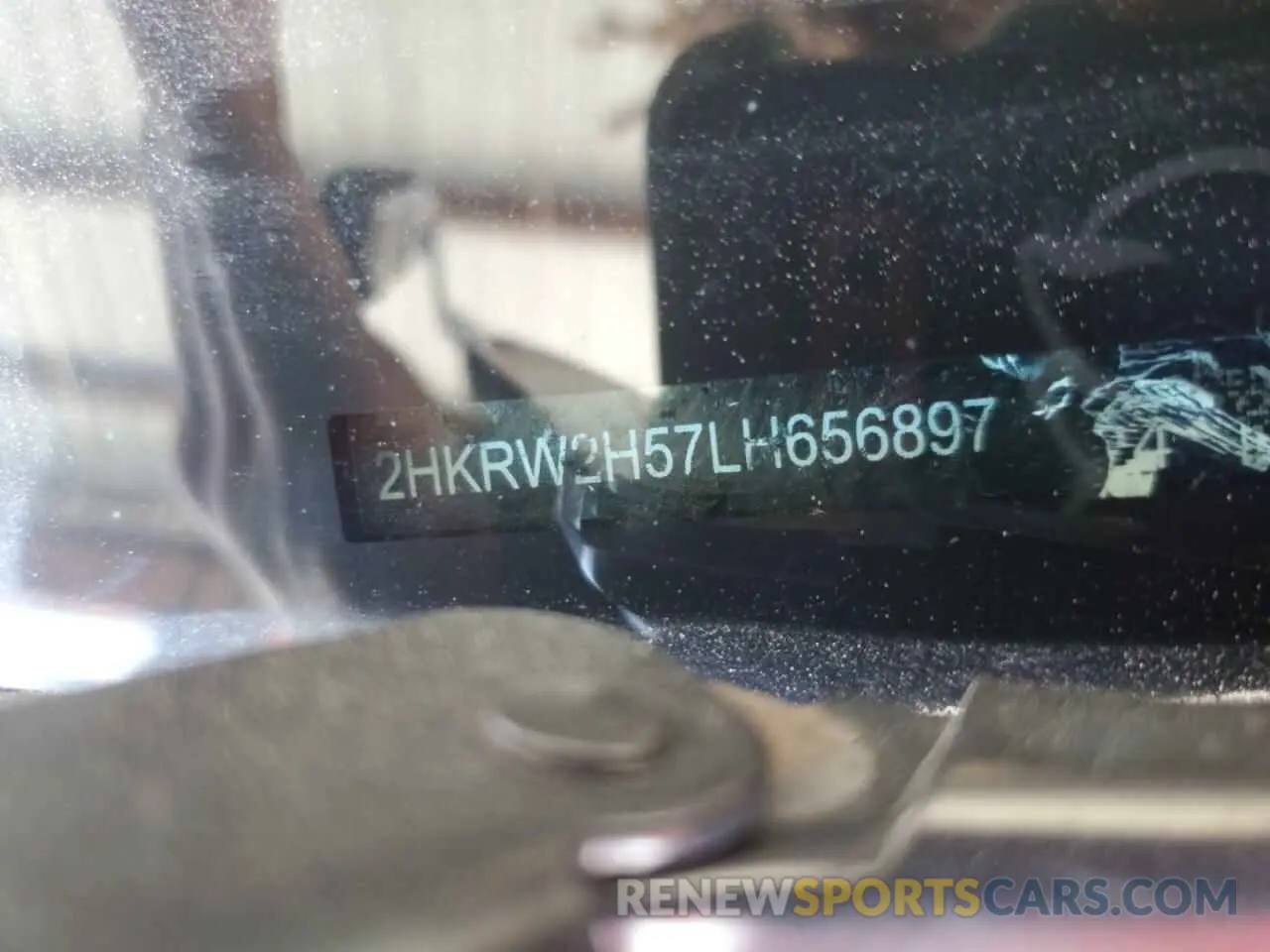 13 fotografías del automóvil dañado 2HKRW2H57LH656897 HONDA CRV 2020