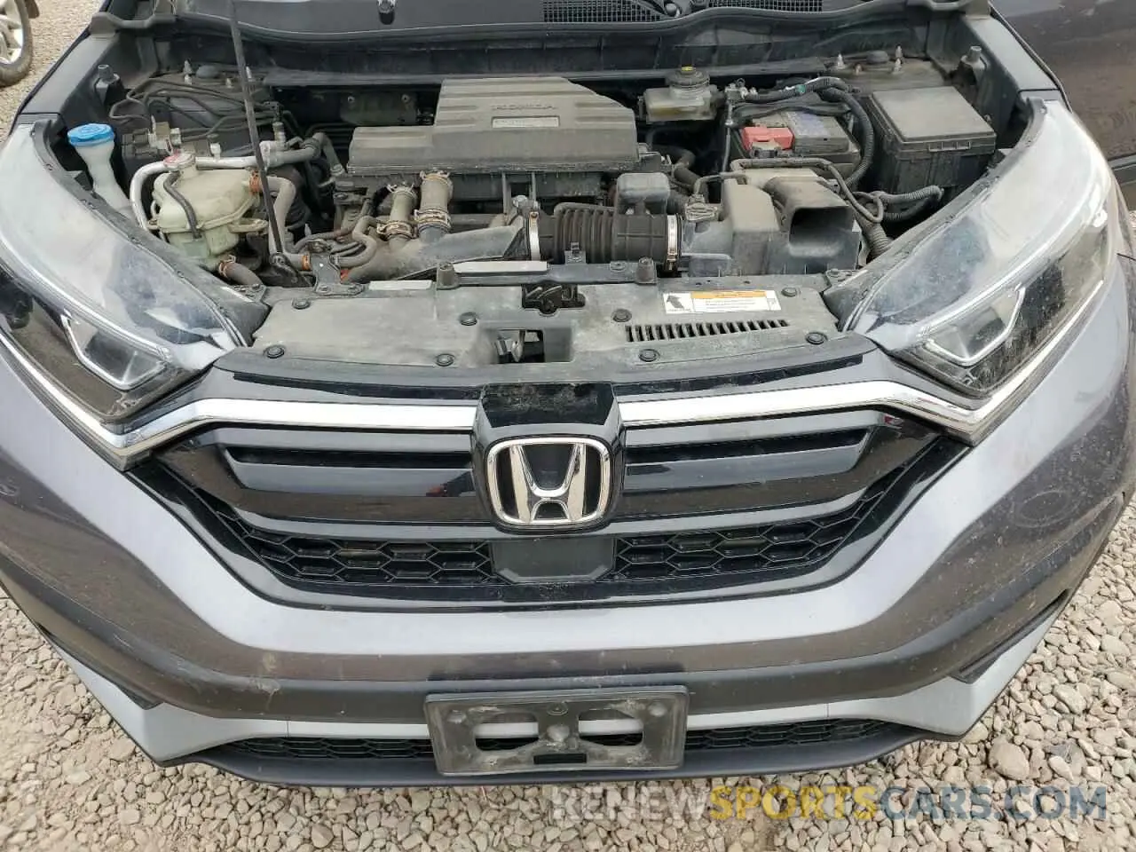 12 fotografías del automóvil dañado 2HKRW2H58LH681033 HONDA CRV 2020