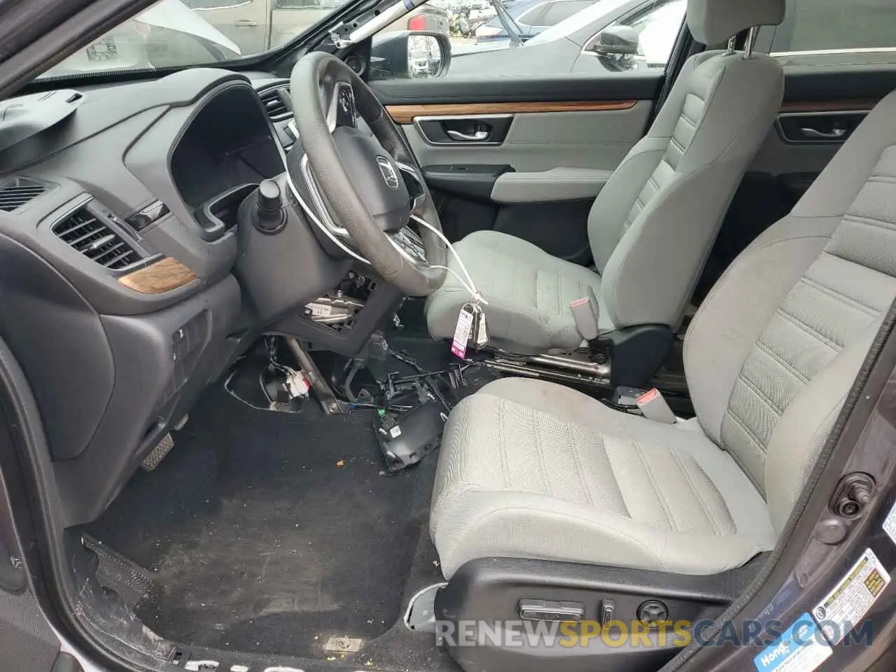 7 fotografías del automóvil dañado 2HKRW2H58LH681033 HONDA CRV 2020