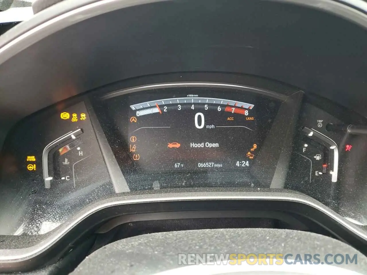 9 fotografías del automóvil dañado 2HKRW2H58LH681033 HONDA CRV 2020