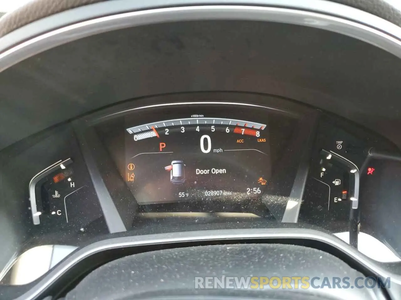 9 fotografías del automóvil dañado 2HKRW2H58LH687687 HONDA CRV 2020