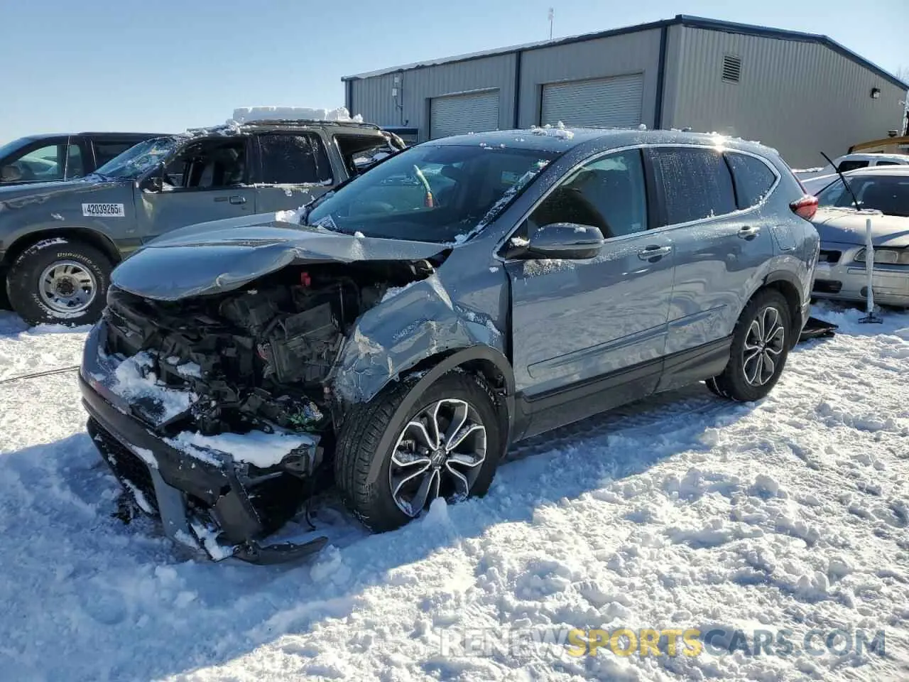 1 fotografías del automóvil dañado 2HKRW2H59LH616966 HONDA CRV 2020