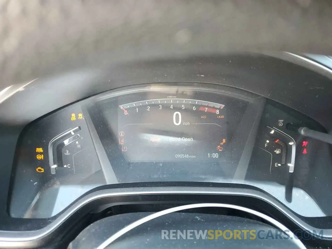 9 fotografías del automóvil dañado 2HKRW2H59LH616966 HONDA CRV 2020