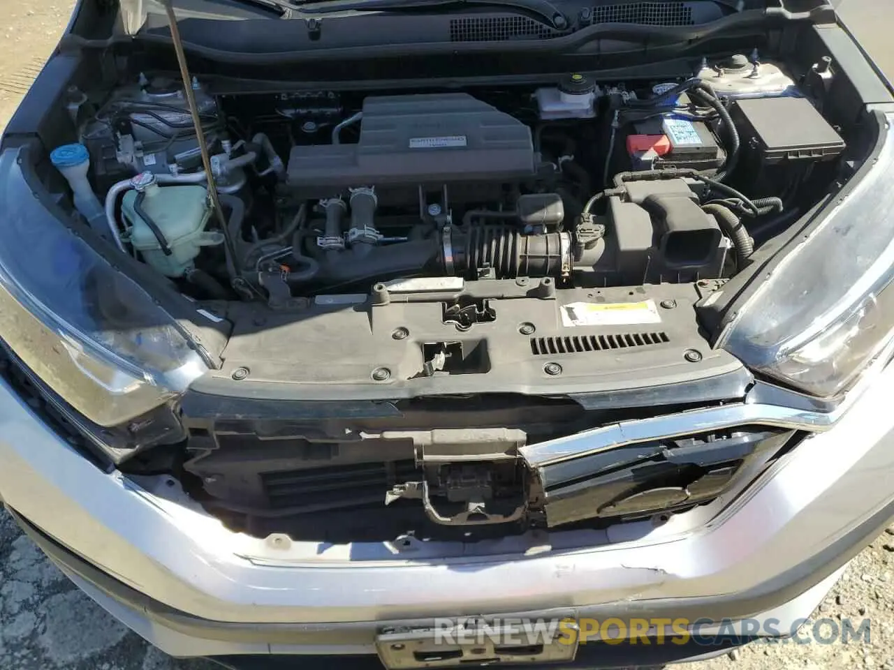 12 fotografías del automóvil dañado 2HKRW2H59LH658036 HONDA CRV 2020