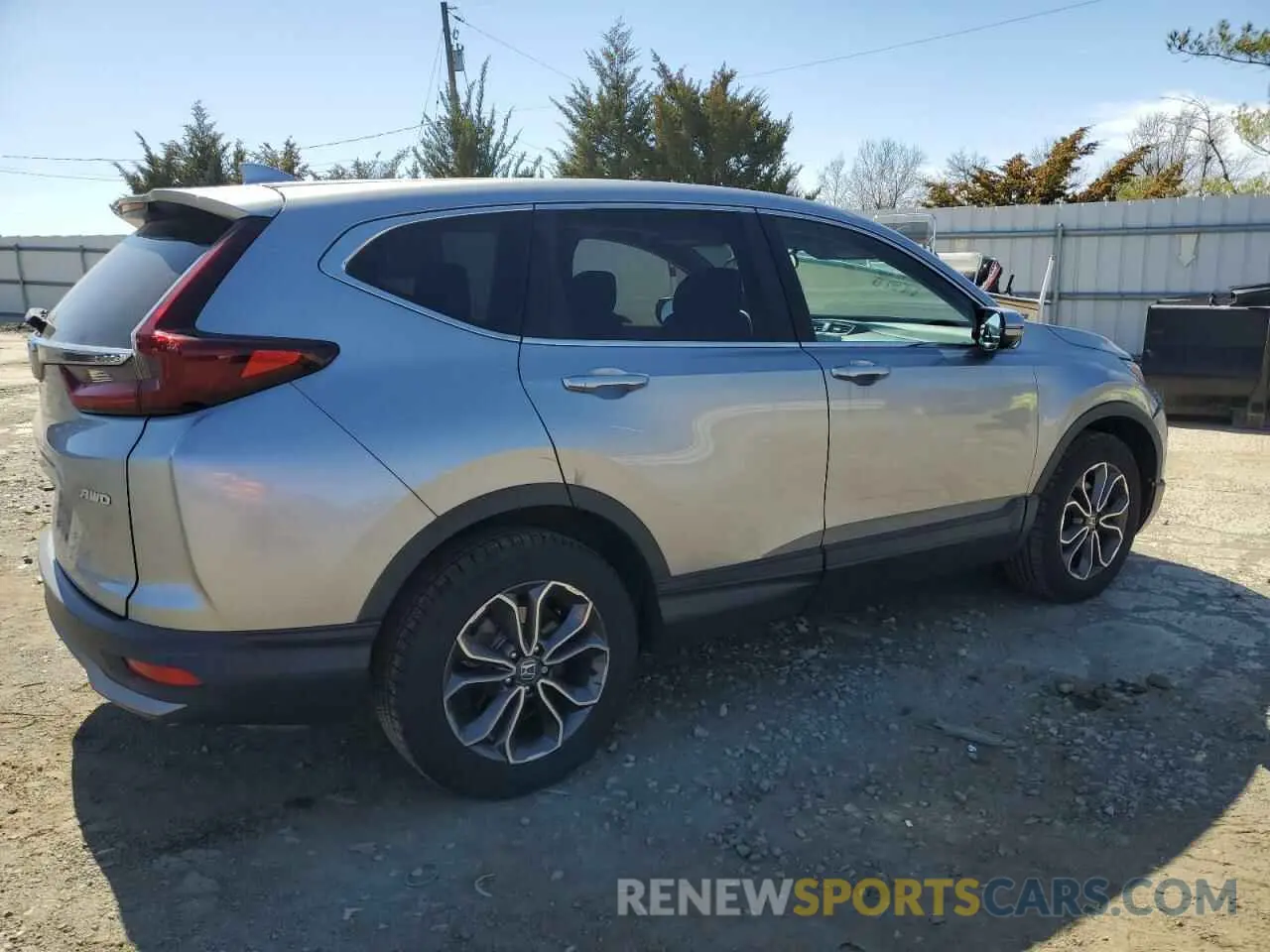 3 fotografías del automóvil dañado 2HKRW2H59LH658036 HONDA CRV 2020