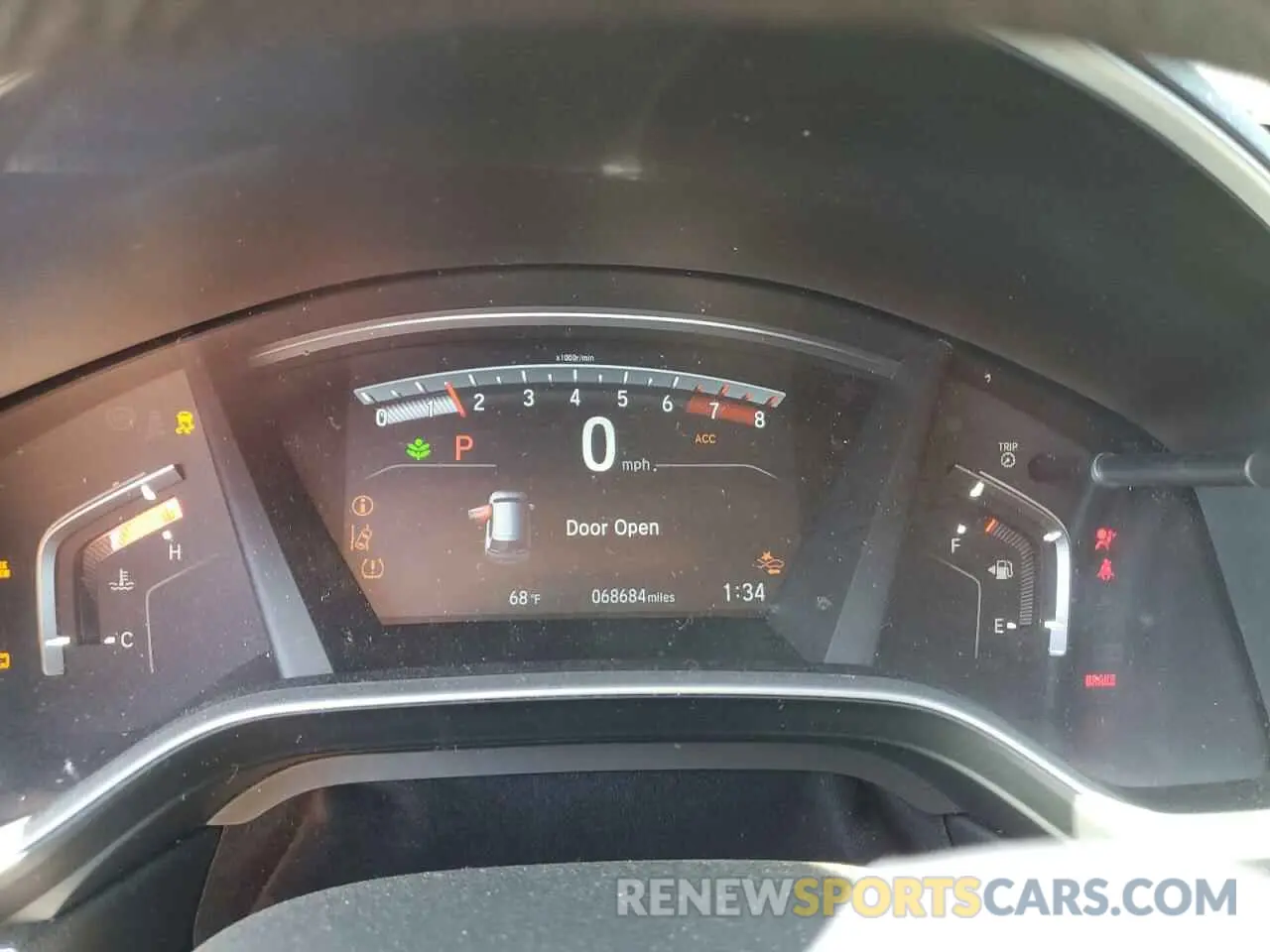 9 fotografías del automóvil dañado 2HKRW2H59LH658036 HONDA CRV 2020