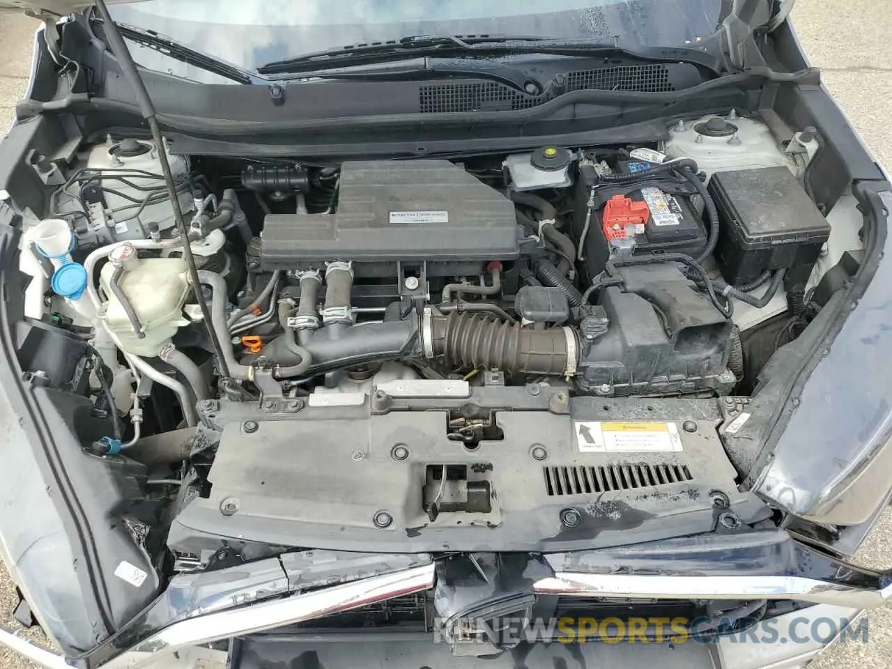 12 fotografías del automóvil dañado 2HKRW2H59LH673264 HONDA CRV 2020