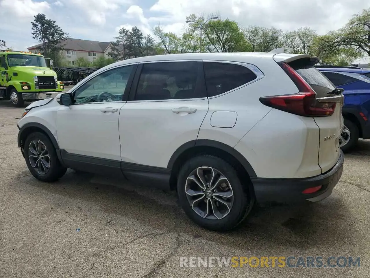 2 fotografías del automóvil dañado 2HKRW2H59LH673264 HONDA CRV 2020
