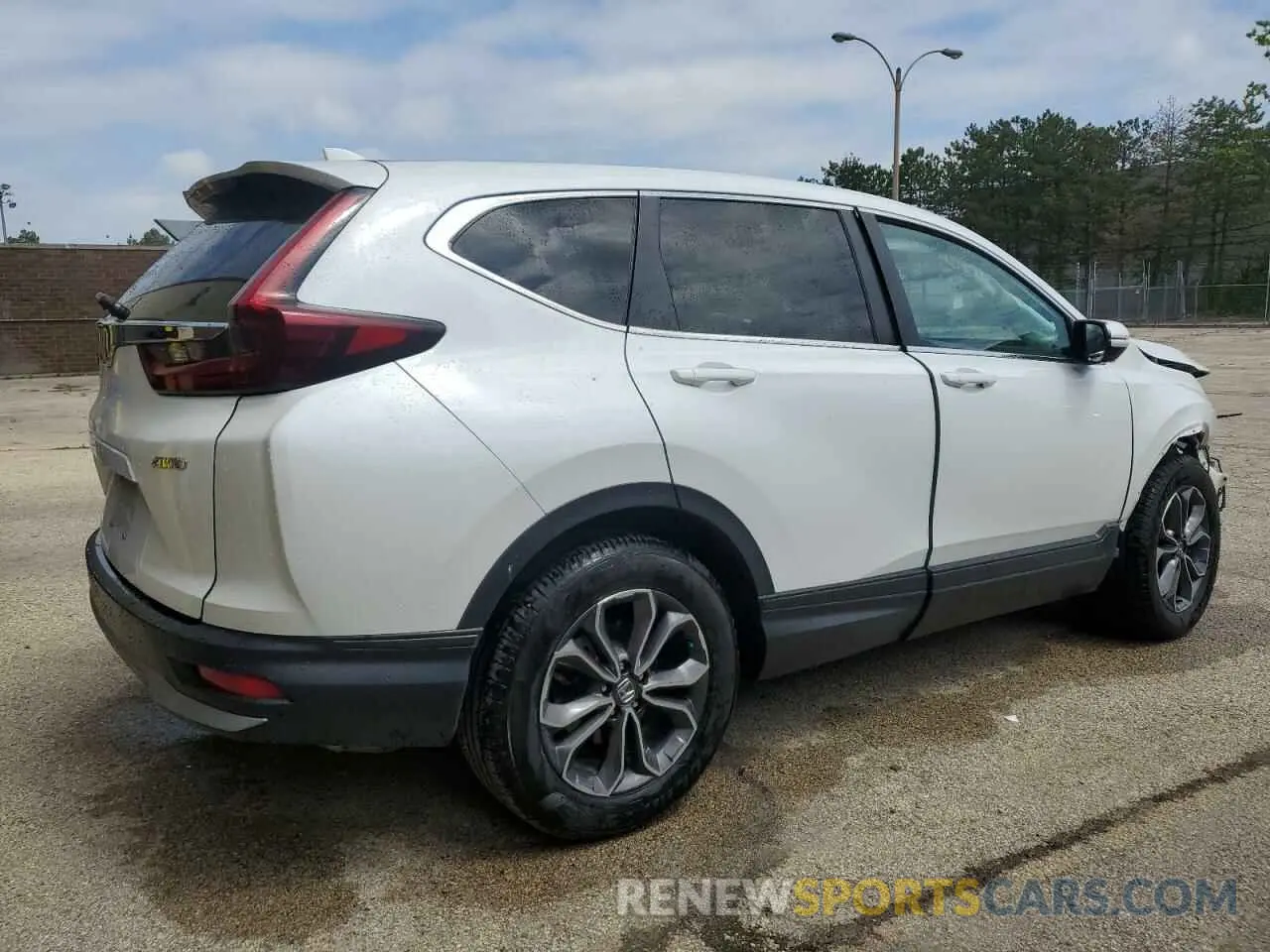 3 fotografías del automóvil dañado 2HKRW2H59LH673264 HONDA CRV 2020