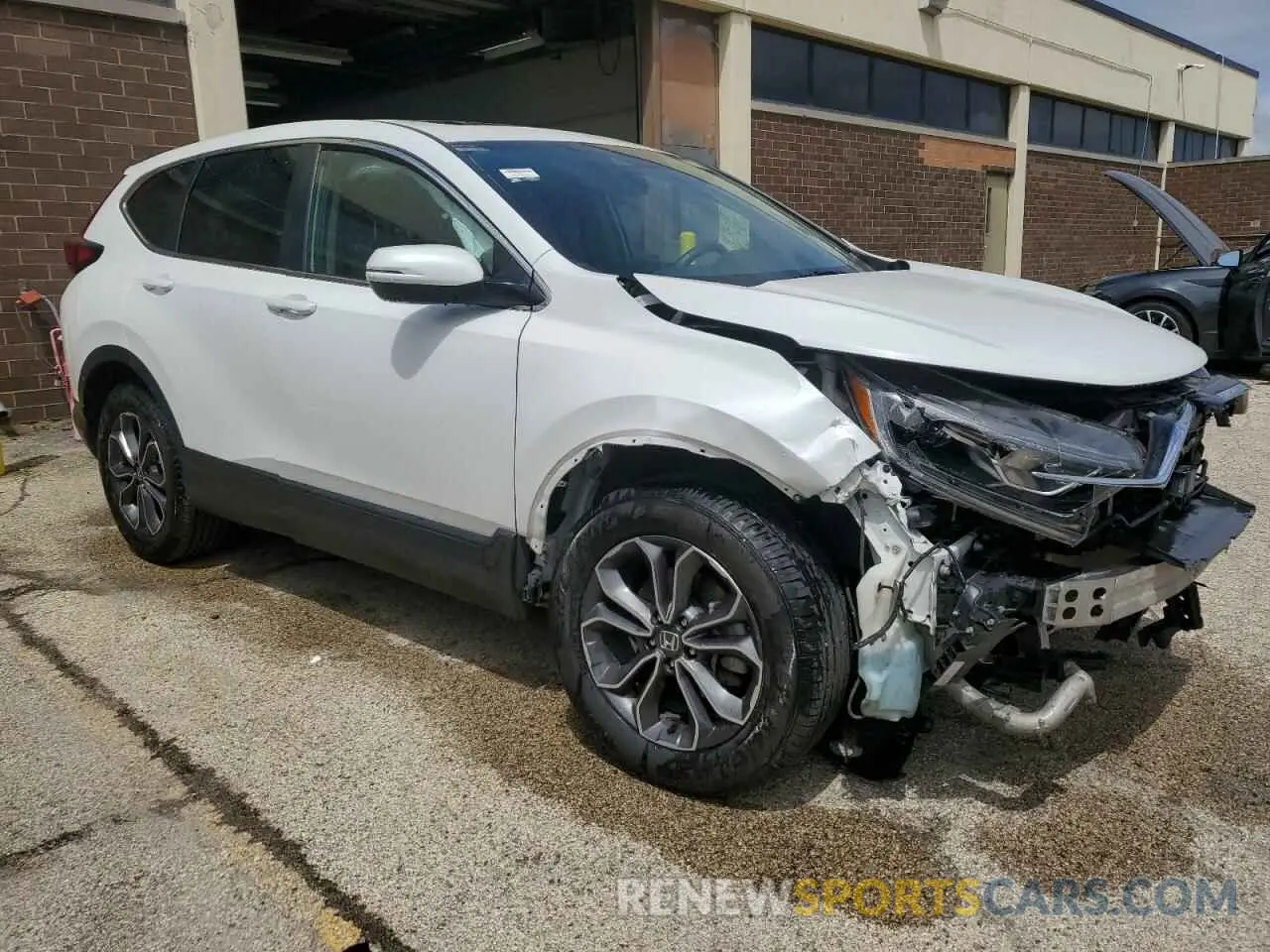 4 fotografías del automóvil dañado 2HKRW2H59LH673264 HONDA CRV 2020