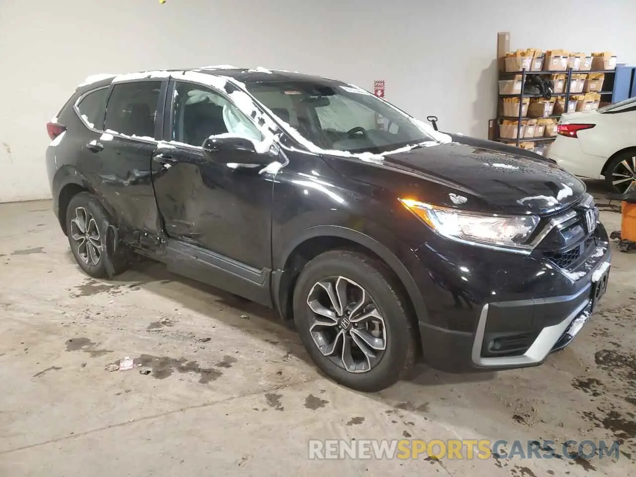 4 fotografías del automóvil dañado 2HKRW2H59LH693613 HONDA CRV 2020