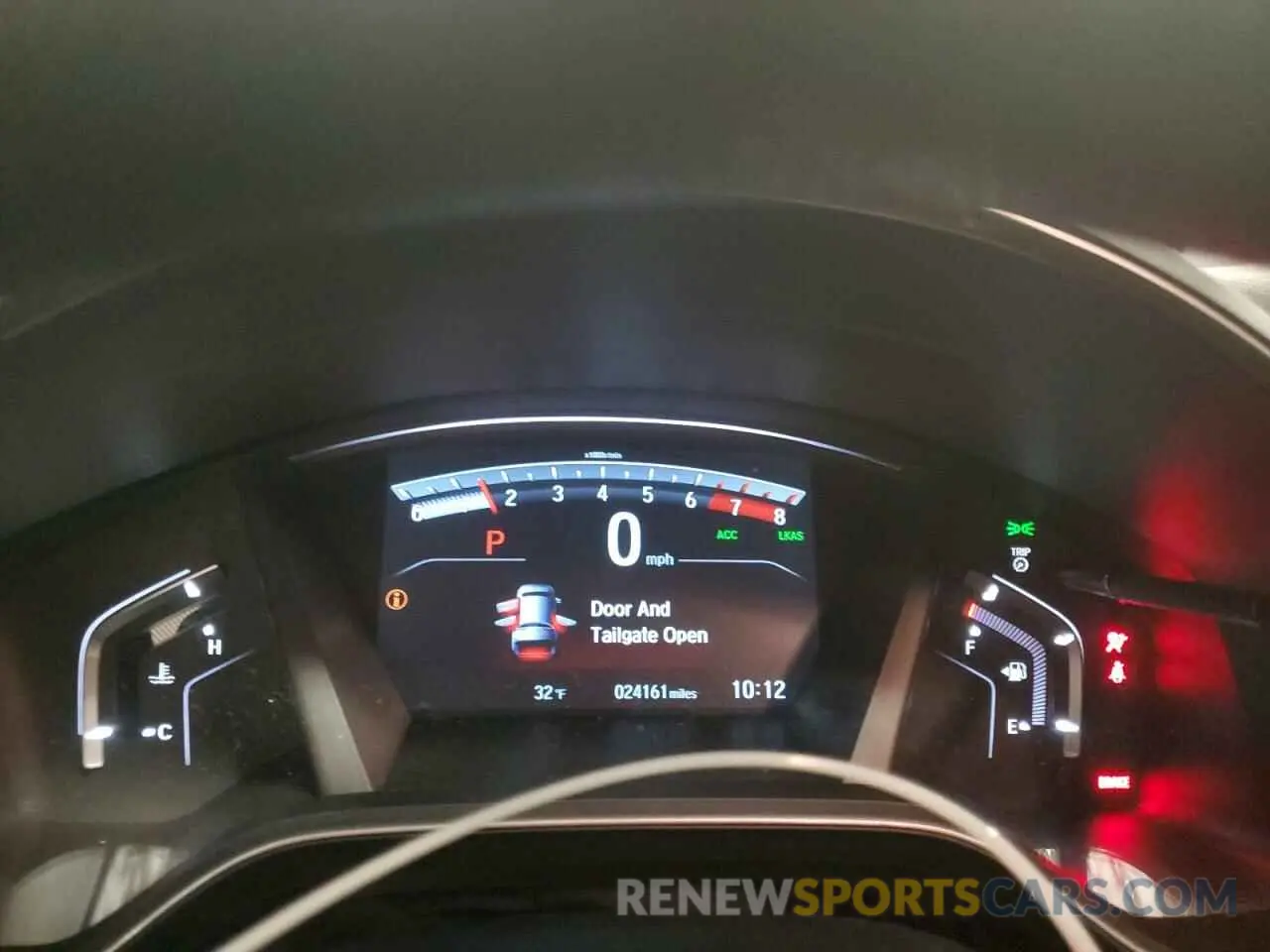 9 fotografías del automóvil dañado 2HKRW2H59LH693613 HONDA CRV 2020