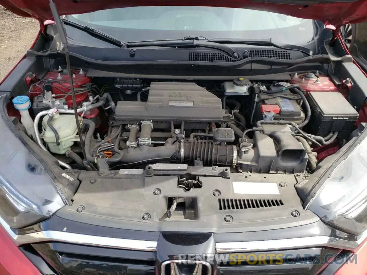 12 fotografías del automóvil dañado 2HKRW2H5XLH638801 HONDA CRV 2020