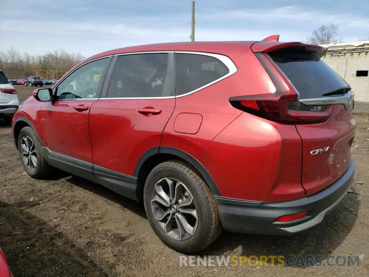 2 fotografías del automóvil dañado 2HKRW2H5XLH638801 HONDA CRV 2020