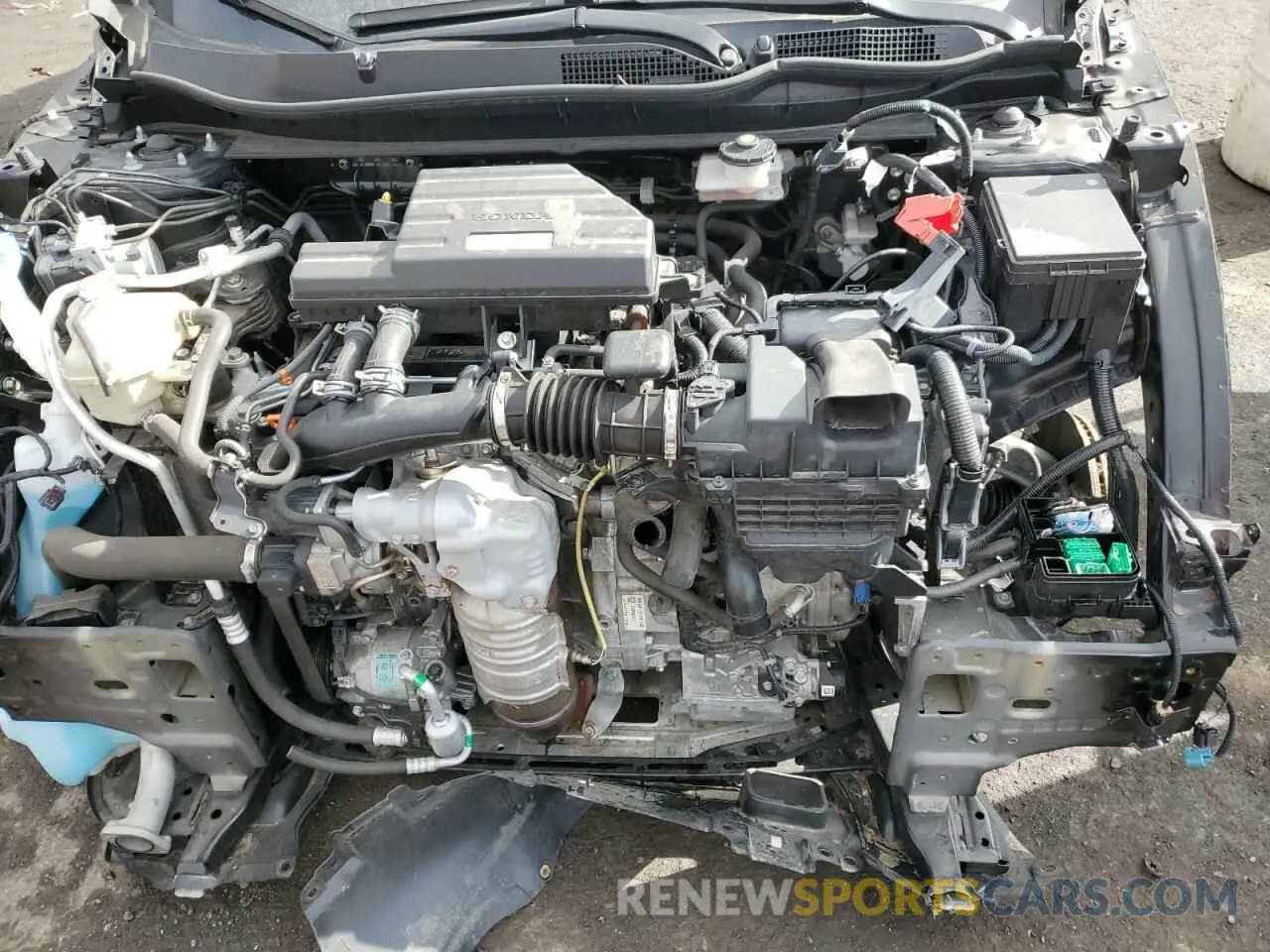 12 fotografías del automóvil dañado 2HKRW2H5XLH641570 HONDA CRV 2020