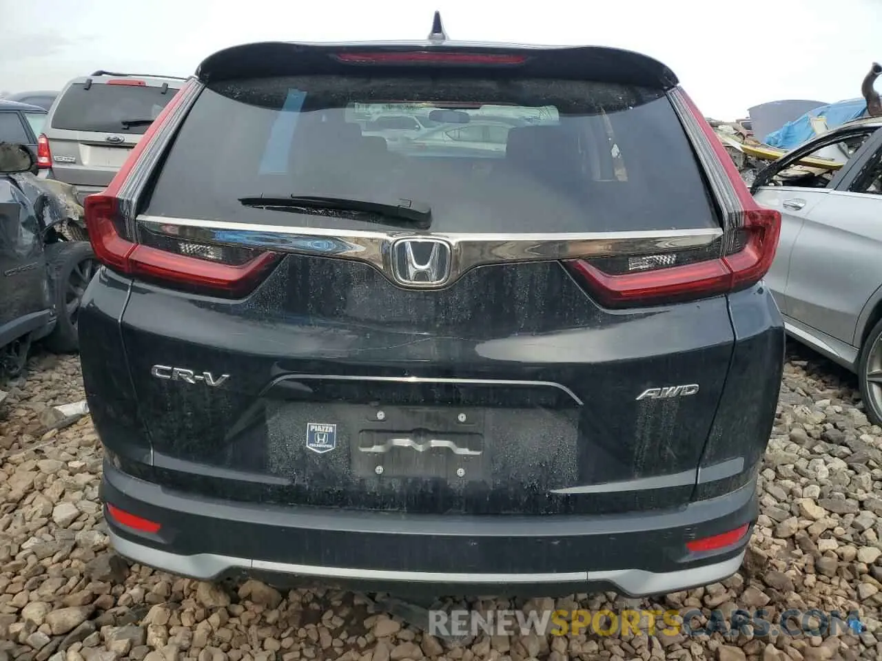 6 fotografías del automóvil dañado 2HKRW2H5XLH641570 HONDA CRV 2020