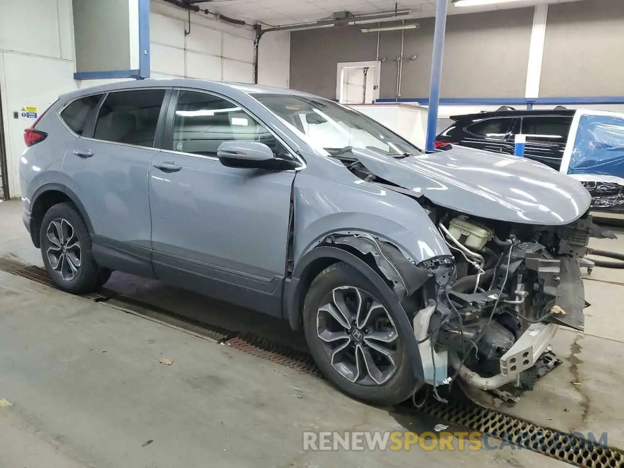4 fotografías del automóvil dañado 2HKRW2H80LH677066 HONDA CRV 2020