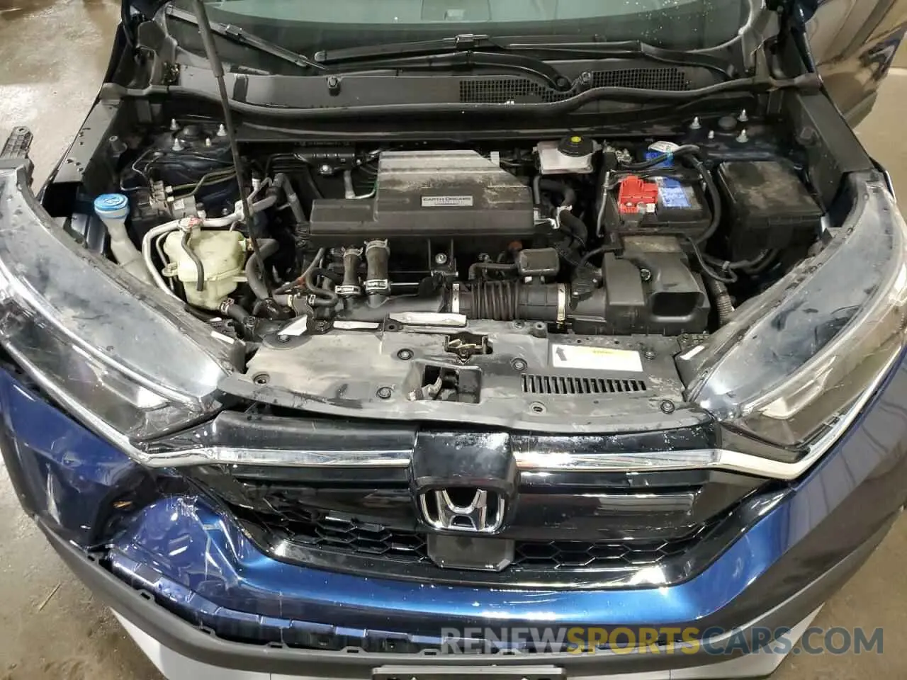 12 fotografías del automóvil dañado 2HKRW2H81LH634324 HONDA CRV 2020