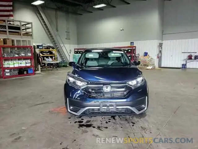 14 fotografías del automóvil dañado 2HKRW2H81LH634324 HONDA CRV 2020