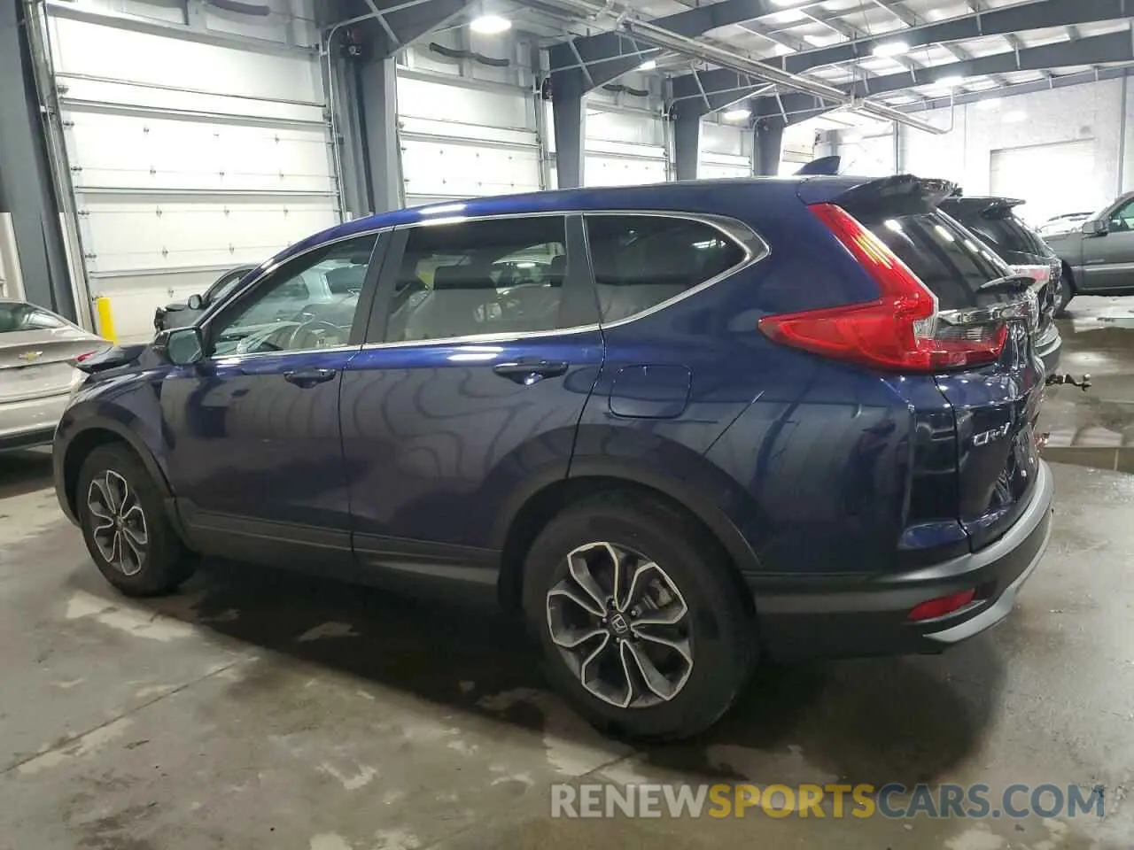 2 fotografías del automóvil dañado 2HKRW2H81LH634324 HONDA CRV 2020