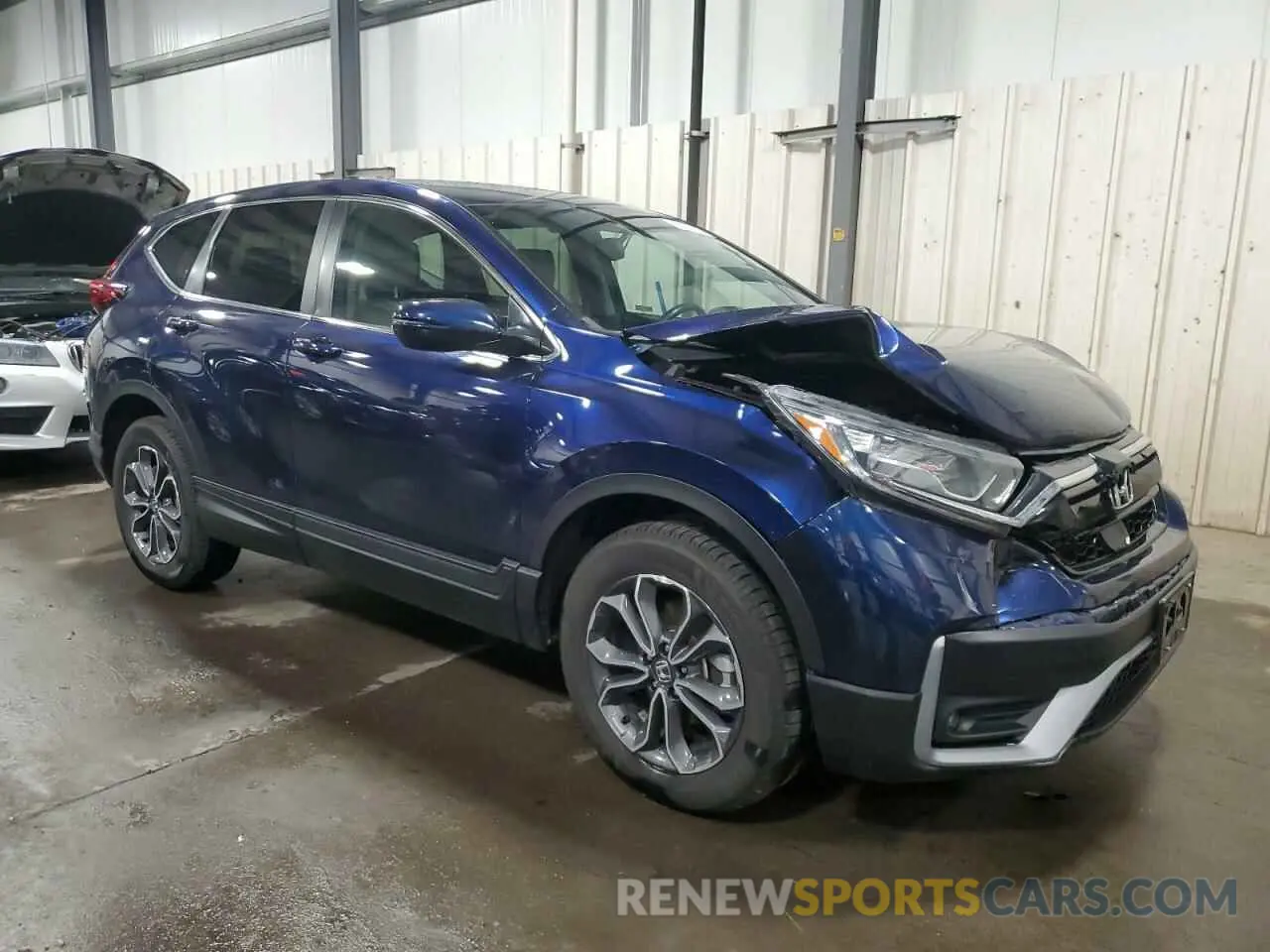 4 fotografías del automóvil dañado 2HKRW2H81LH634324 HONDA CRV 2020