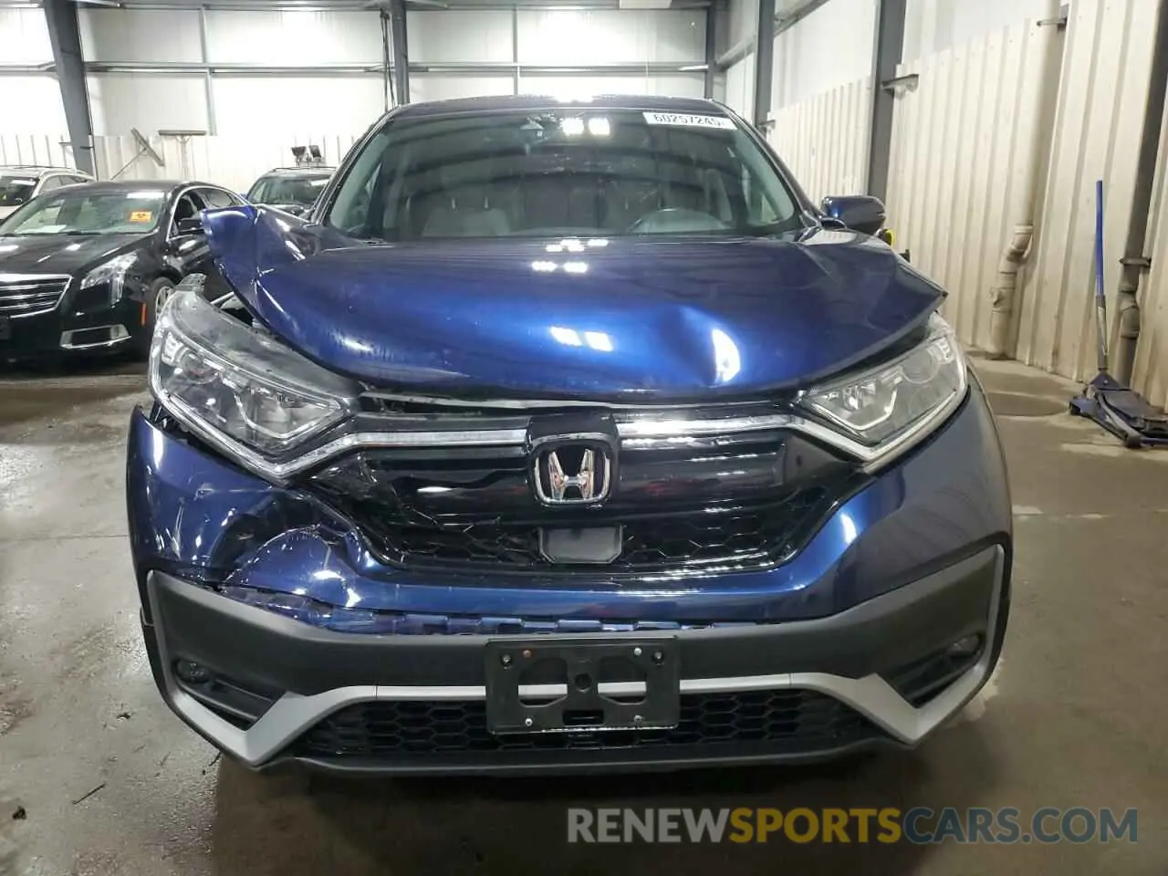 5 fotografías del automóvil dañado 2HKRW2H81LH634324 HONDA CRV 2020