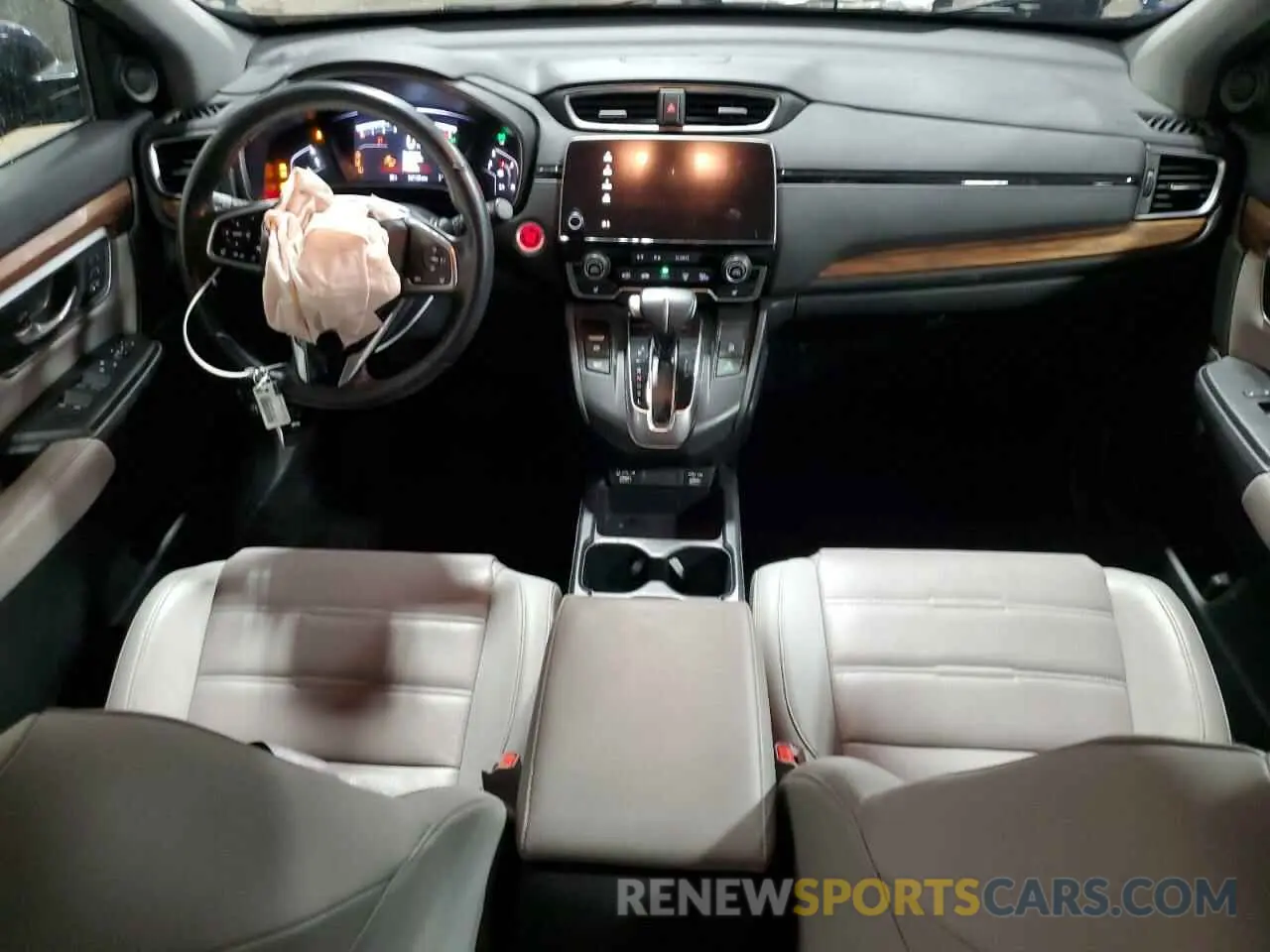 8 fotografías del automóvil dañado 2HKRW2H81LH634324 HONDA CRV 2020