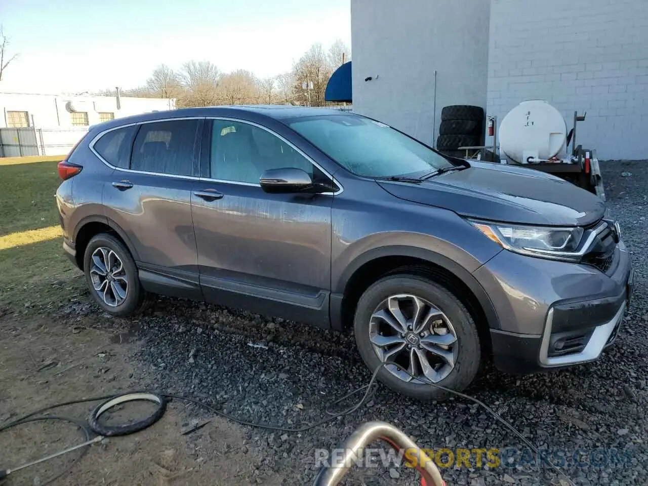 4 fotografías del automóvil dañado 2HKRW2H81LH657070 HONDA CRV 2020