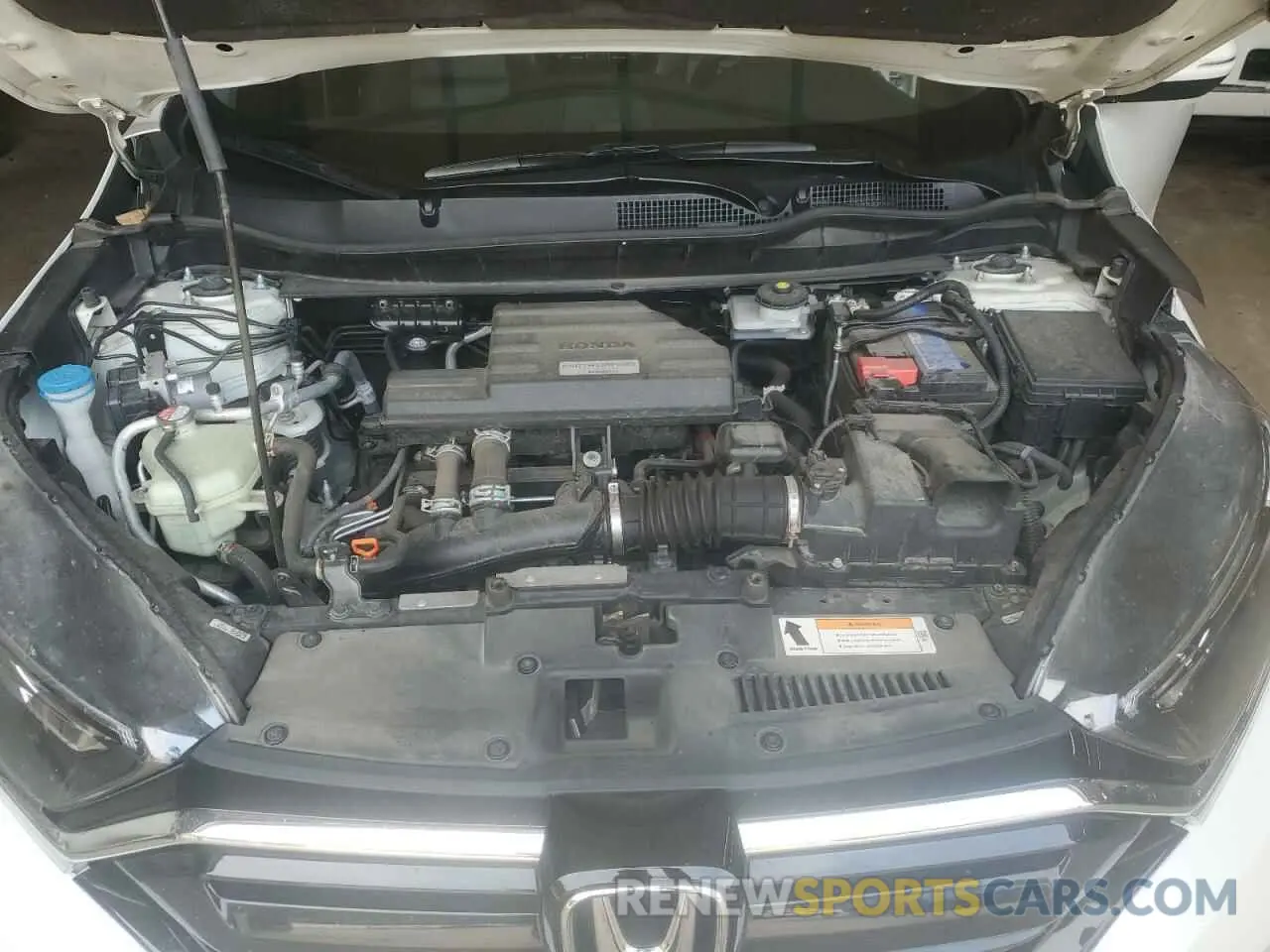 12 fotografías del automóvil dañado 2HKRW2H82LH688585 HONDA CRV 2020