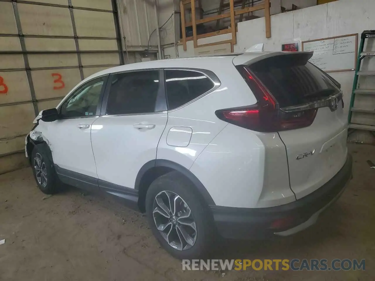 2 fotografías del automóvil dañado 2HKRW2H82LH688585 HONDA CRV 2020