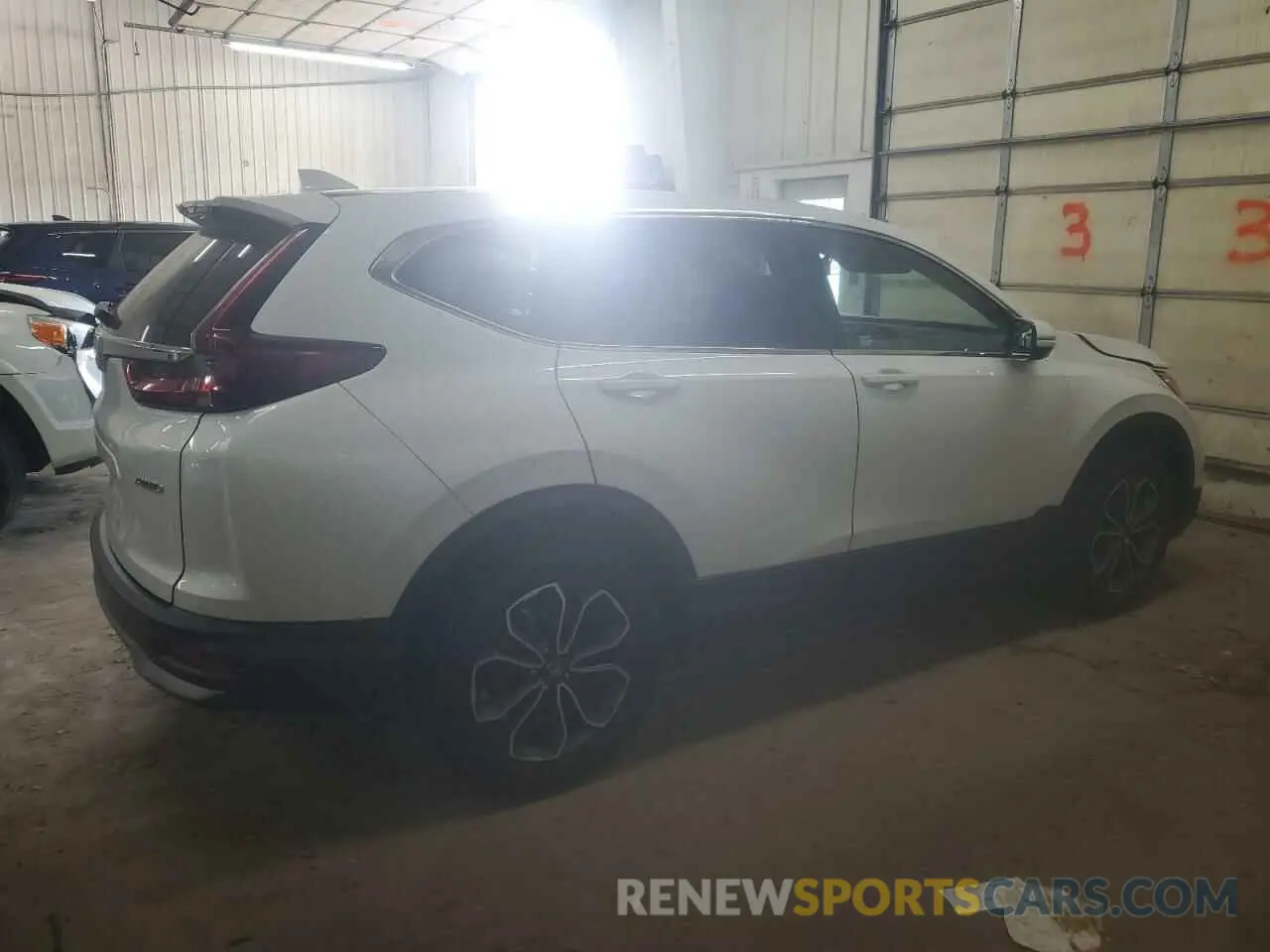 3 fotografías del automóvil dañado 2HKRW2H82LH688585 HONDA CRV 2020