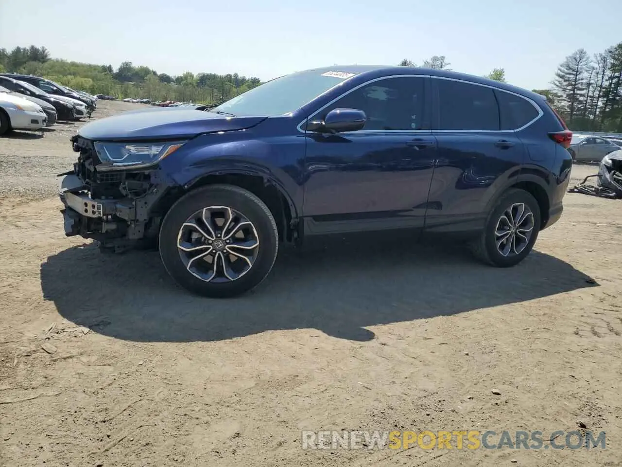 1 fotografías del automóvil dañado 2HKRW2H83LH615323 HONDA CRV 2020