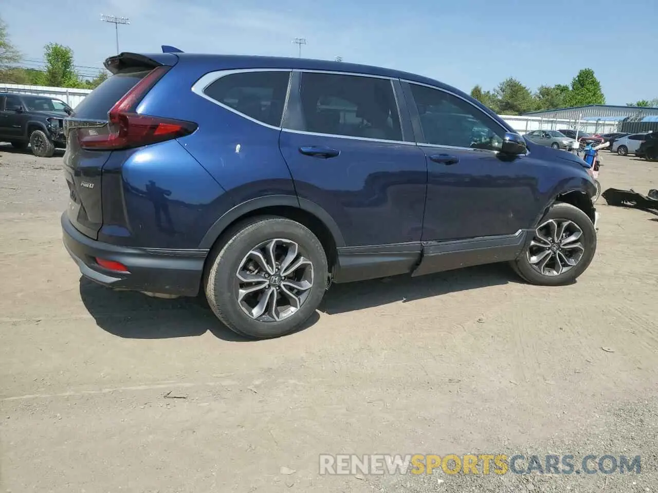 3 fotografías del automóvil dañado 2HKRW2H83LH615323 HONDA CRV 2020