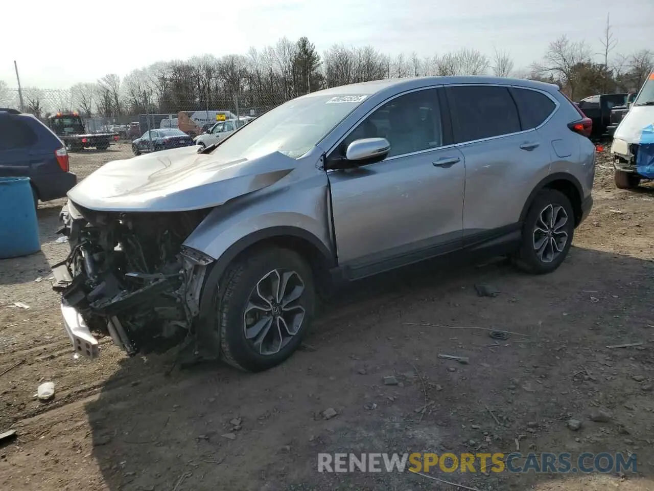 1 fotografías del automóvil dañado 2HKRW2H83LH685226 HONDA CRV 2020