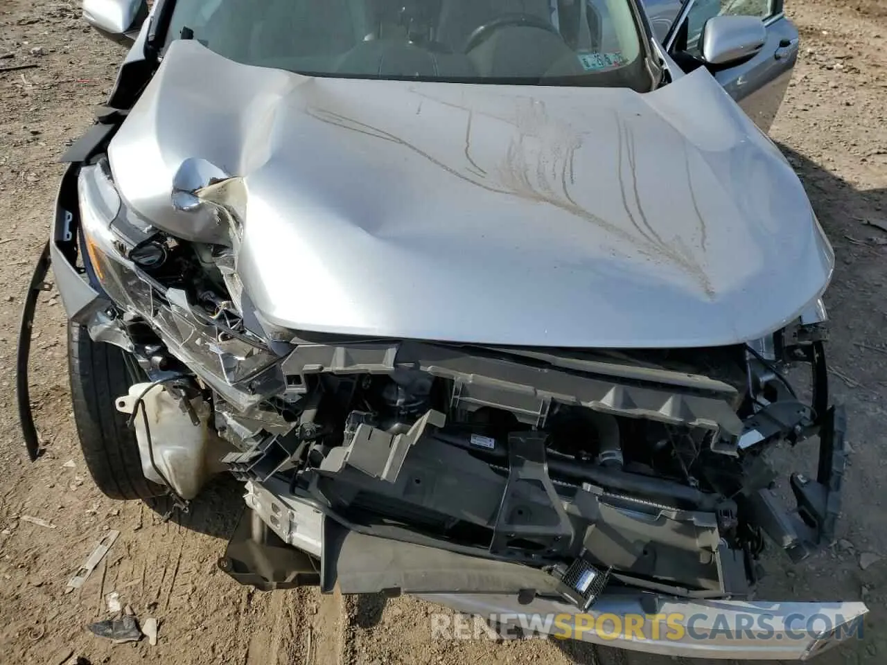 13 fotografías del automóvil dañado 2HKRW2H83LH685226 HONDA CRV 2020
