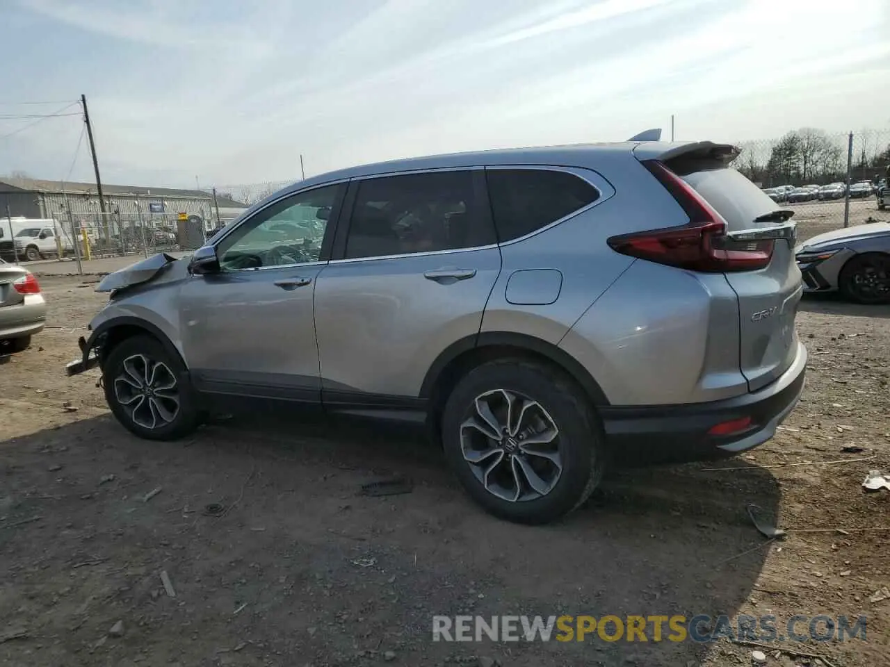 2 fotografías del automóvil dañado 2HKRW2H83LH685226 HONDA CRV 2020