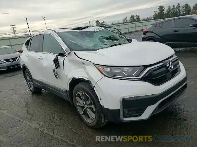 12 fotografías del automóvil dañado 2HKRW2H83LH693293 HONDA CRV 2020