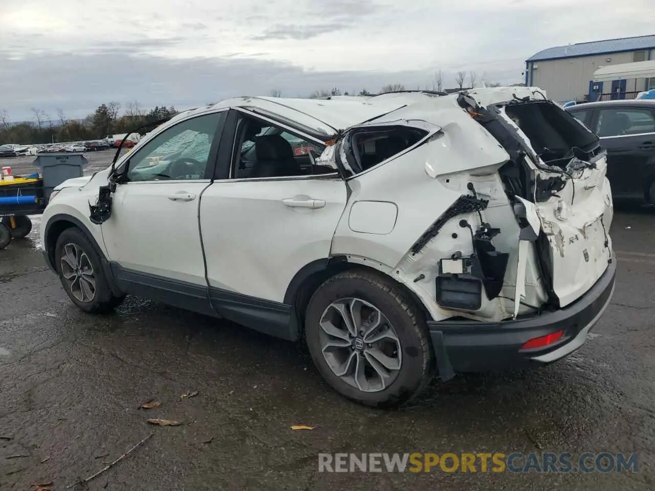 2 fotografías del automóvil dañado 2HKRW2H83LH693293 HONDA CRV 2020