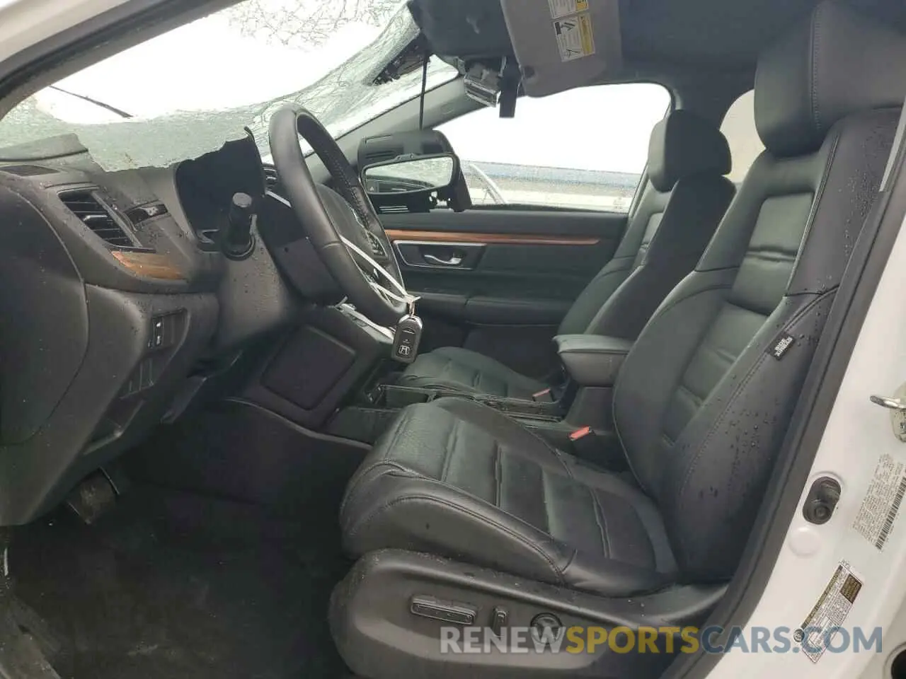7 fotografías del automóvil dañado 2HKRW2H83LH693293 HONDA CRV 2020