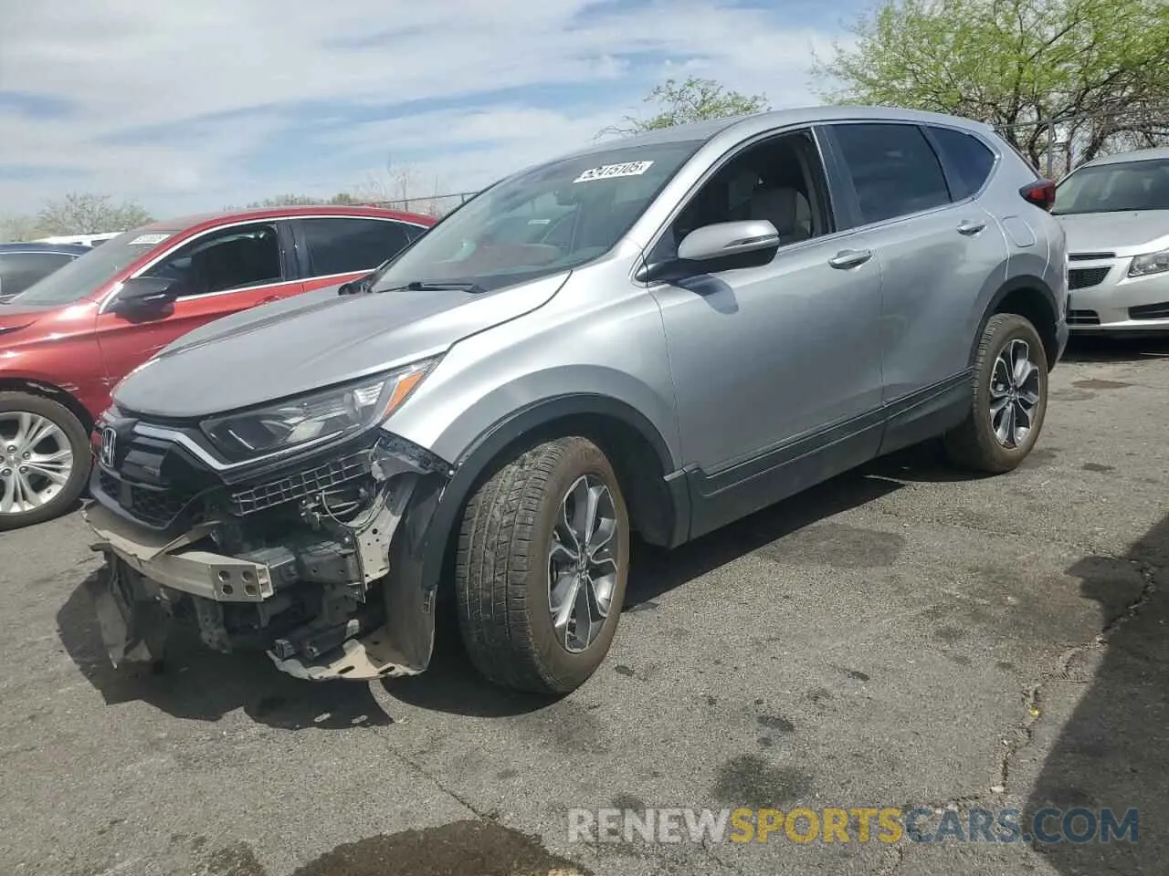 1 fotografías del automóvil dañado 2HKRW2H86LH687343 HONDA CRV 2020