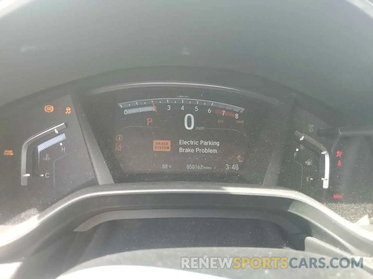 9 fotografías del automóvil dañado 2HKRW2H86LH687343 HONDA CRV 2020