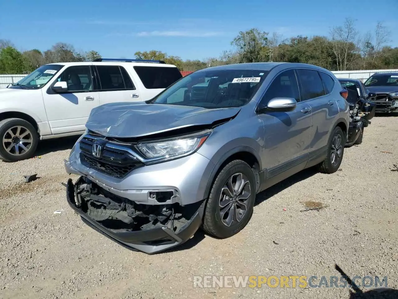 1 fotografías del automóvil dañado 2HKRW2H88LH685190 HONDA CRV 2020