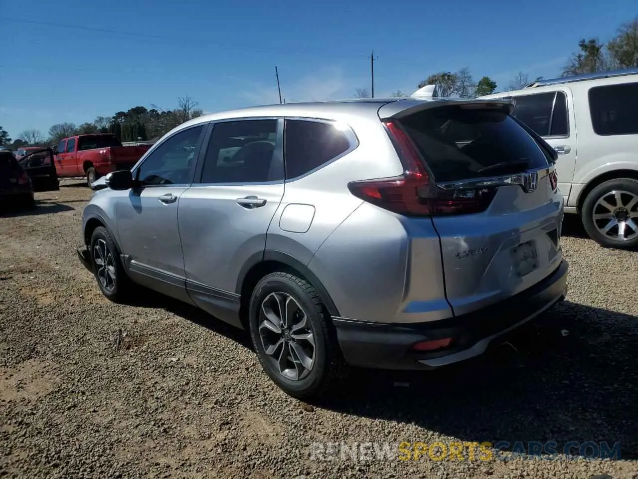 2 fotografías del automóvil dañado 2HKRW2H88LH685190 HONDA CRV 2020