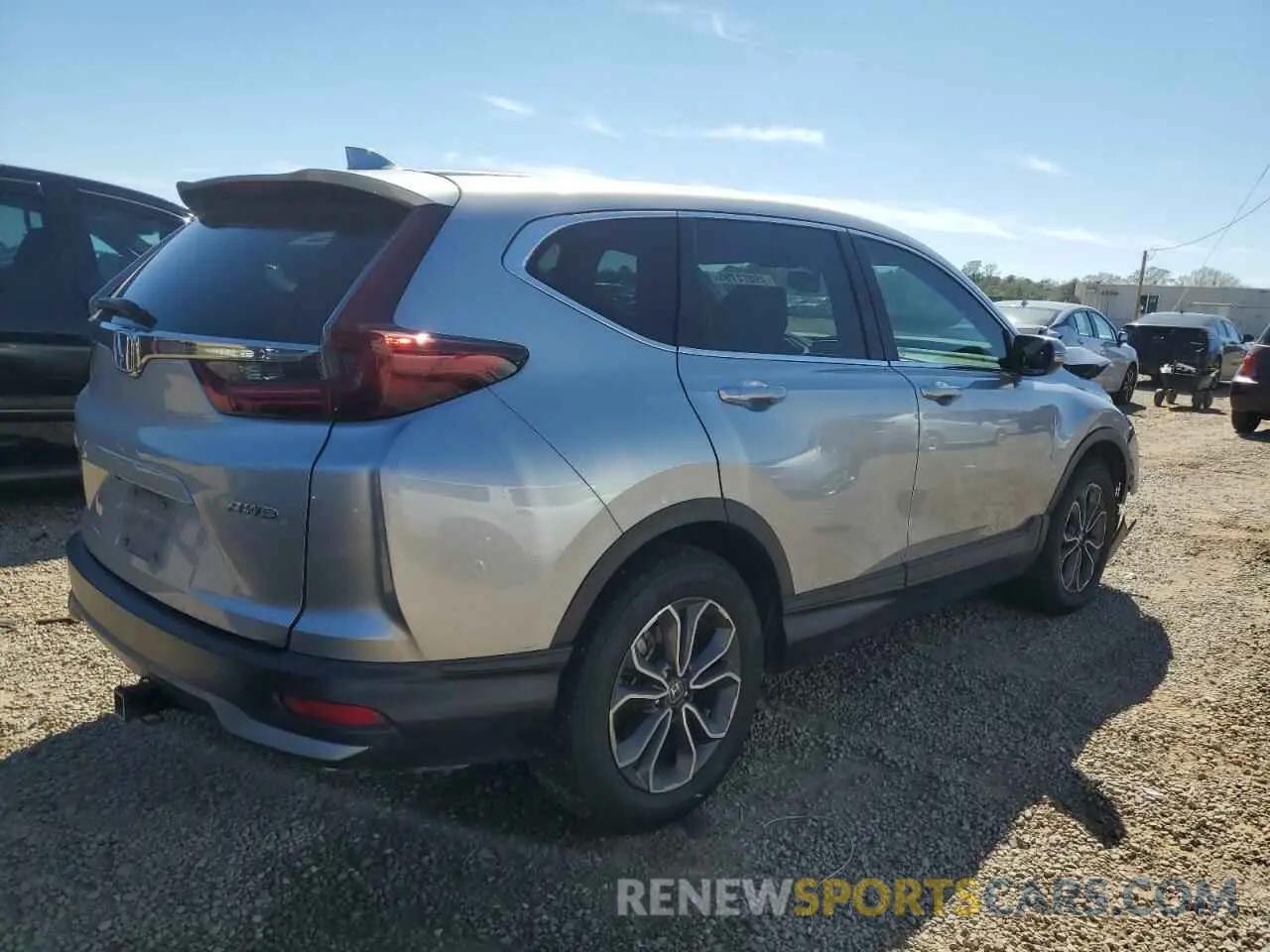 3 fotografías del automóvil dañado 2HKRW2H88LH685190 HONDA CRV 2020
