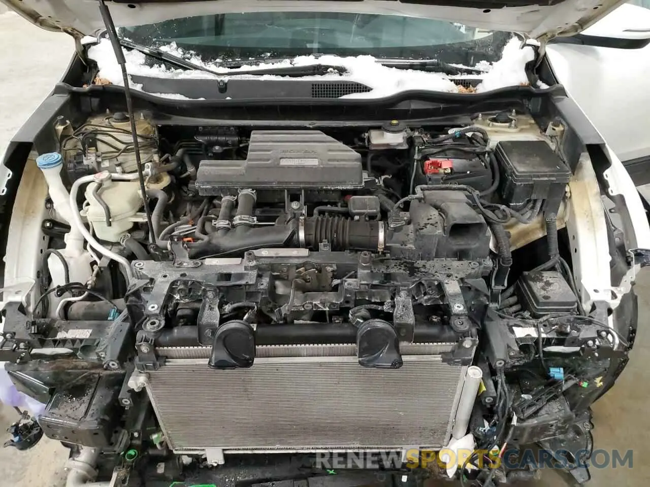 12 fotografías del automóvil dañado 2HKRW2H89LH207652 HONDA CRV 2020