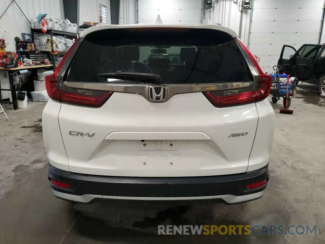 6 fotografías del automóvil dañado 2HKRW2H89LH207652 HONDA CRV 2020